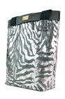 Shopperka BIG BAG Dark Silver Zebra (9)
