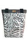 Shopperka BIG BAG Dark Silver Zebra (5)