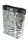 Shopperka BIG BAG Dark Silver Zebra (1)